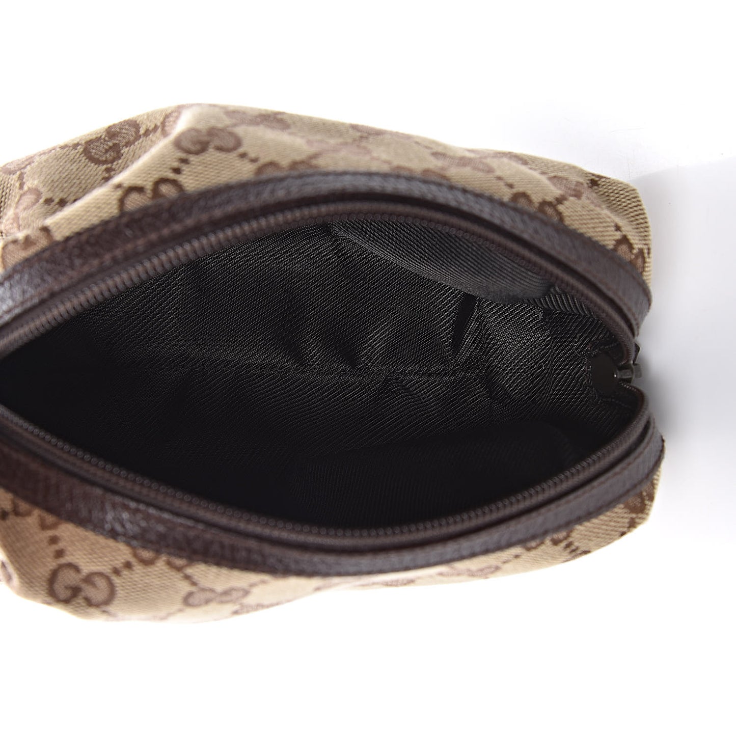 Monogram Large Cosmetic Case Brown