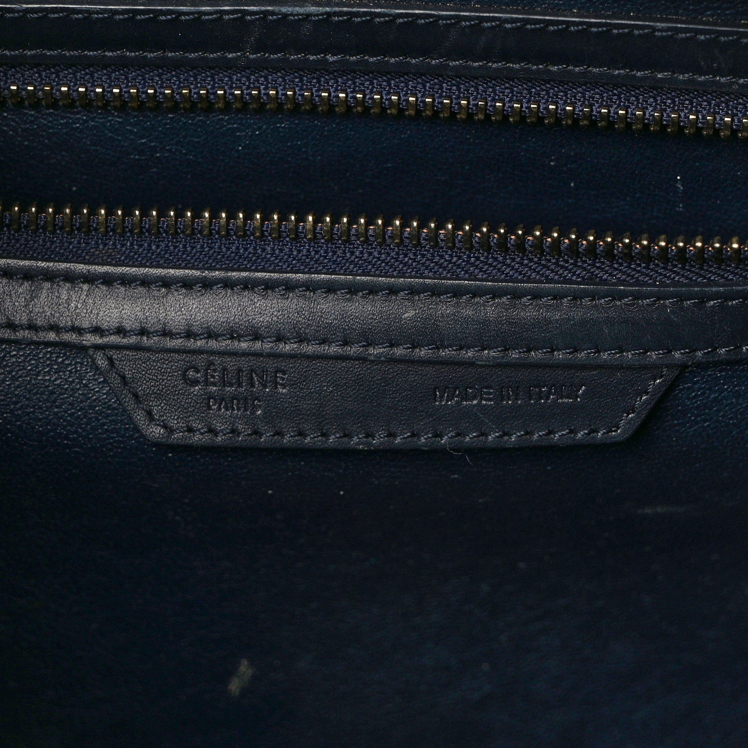 Celine Smooth Calfskin Striped Canvas Mini Luggage Multicolor 6 of 12