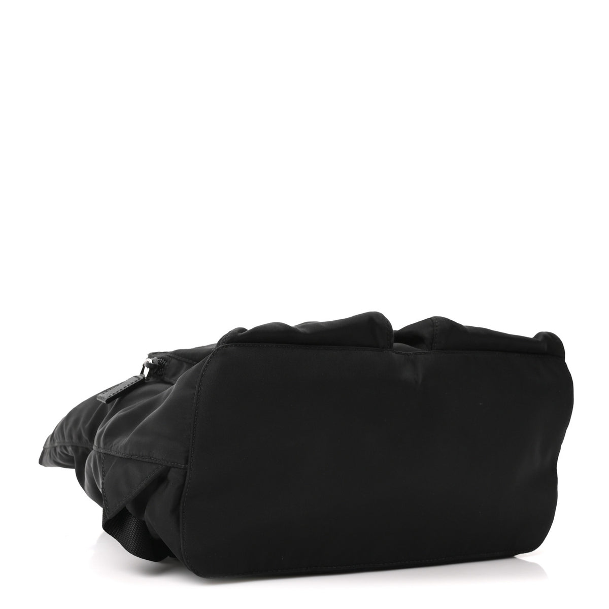 Tessuto Nylon Saffiano Vela Backpack Black