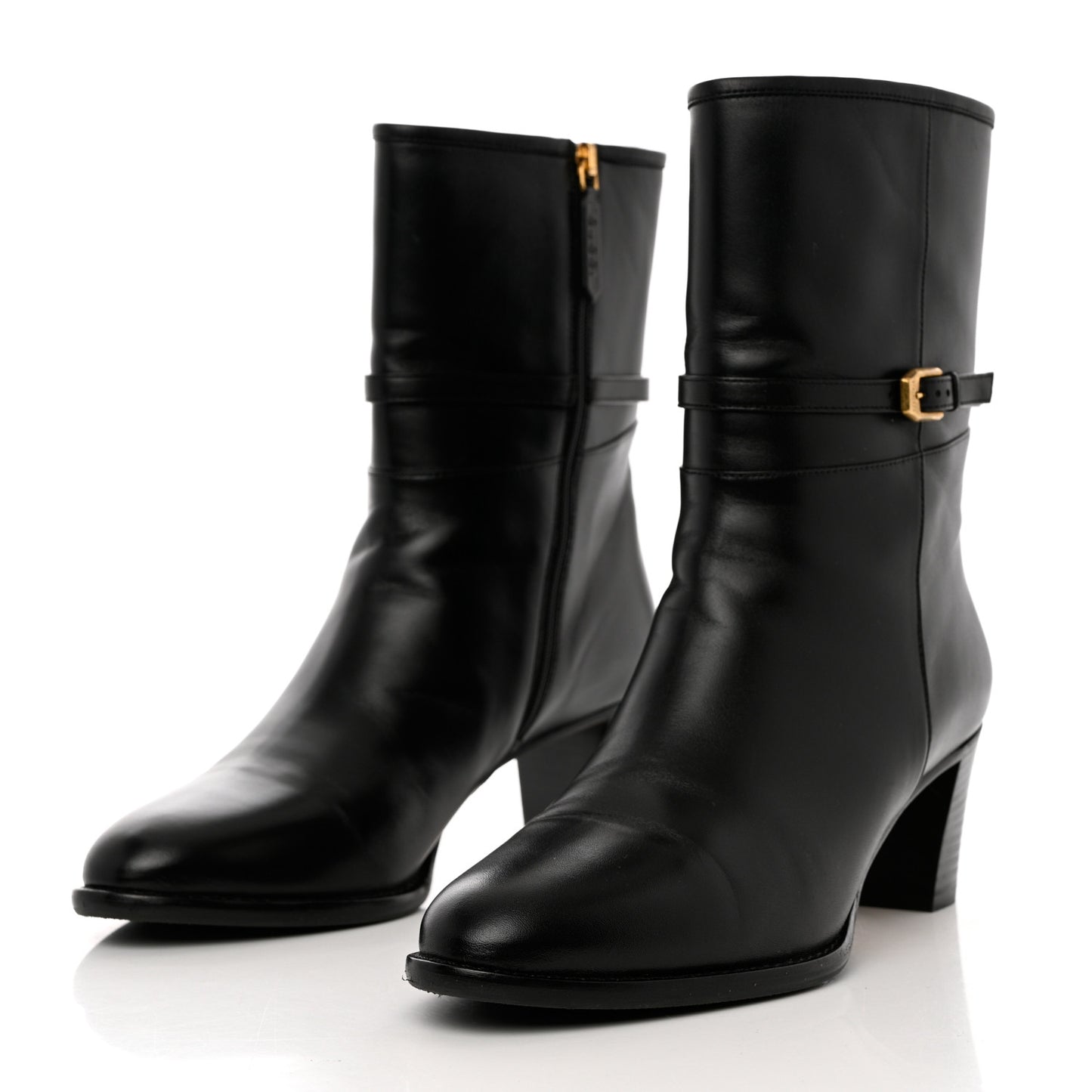 Nappa Charlotte Ankle Boots 41 Black