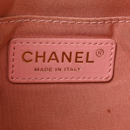 Chanel Lambskin Quilted Waist Bag Fanny Pack Black 6 of 14