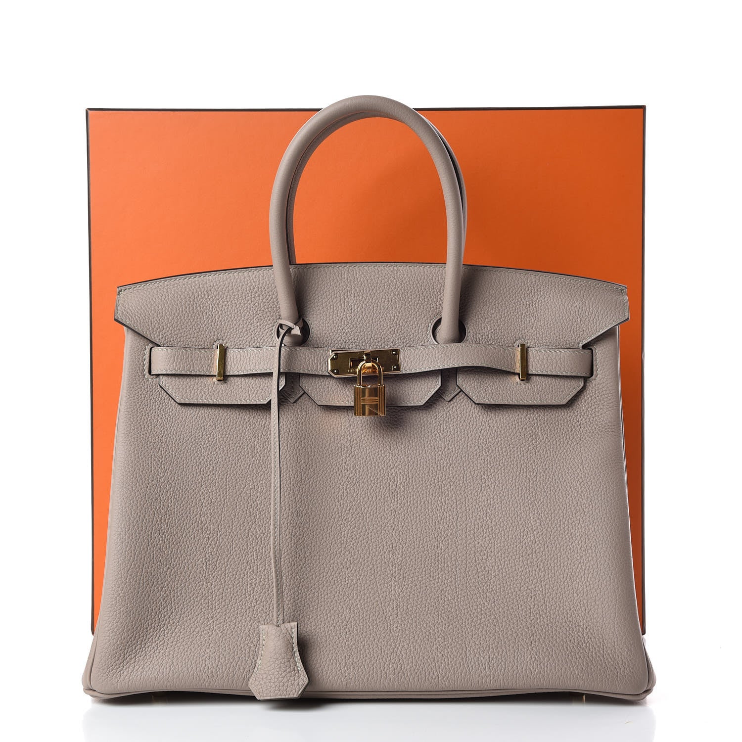 Hermes Togo Birkin 35 Gris Tourterelle 34 of 34