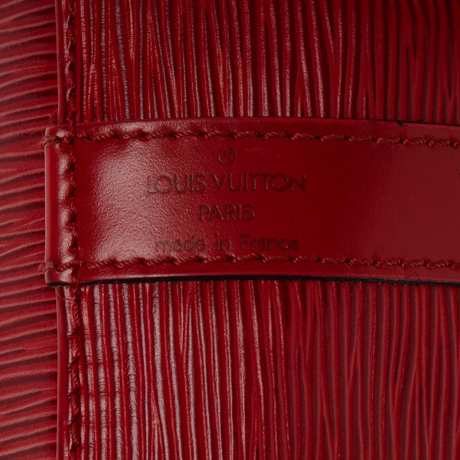 Louis Vuitton Epi Petit Noe Castillan Red 5 of 8