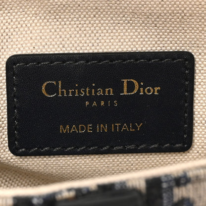 Christian Dior Oblique Mini Saddle Bag Blue 6 of 10