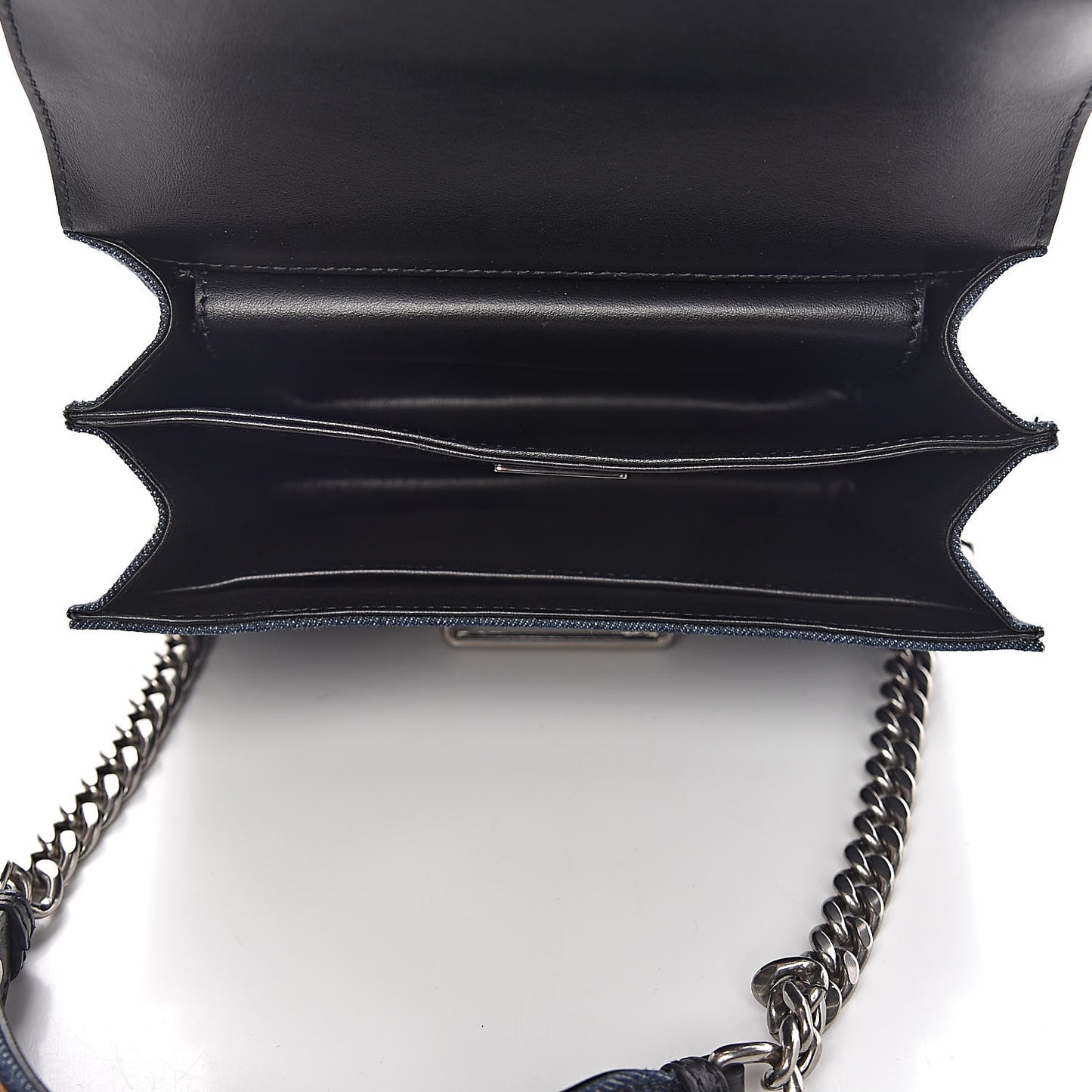 Denim Small Cahier Bag Blue