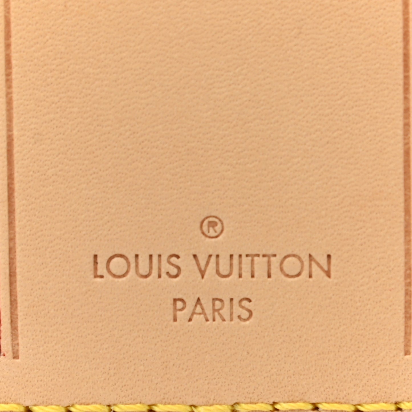 Vachetta Luggage Tag