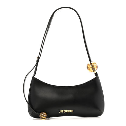 Jacquemus Smooth Calfskin Le Bisou Perle Black 1 of 12