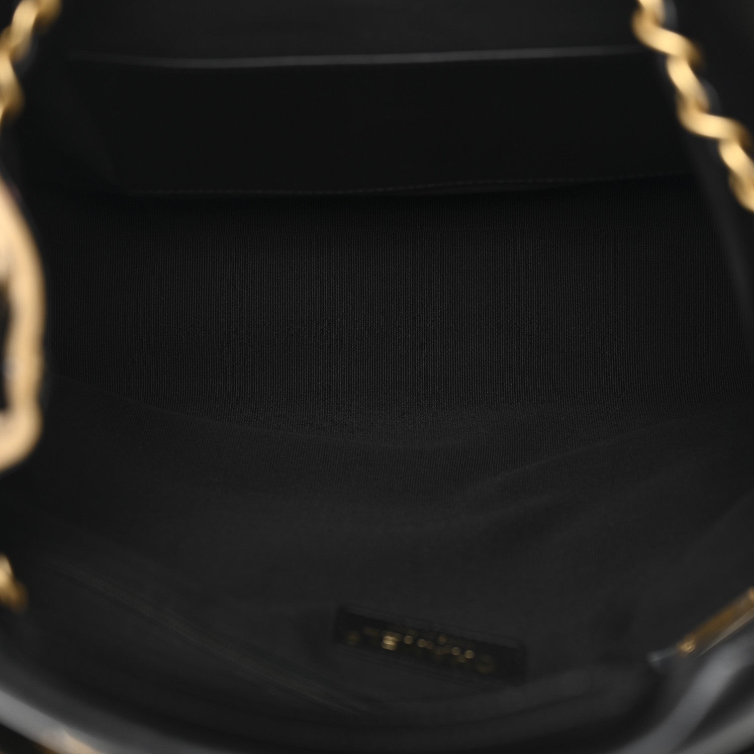 Chanel Suede Calfskin Shiny Lambskin Quilted Coco Base Shopping Bag Beige Black 5 of 11