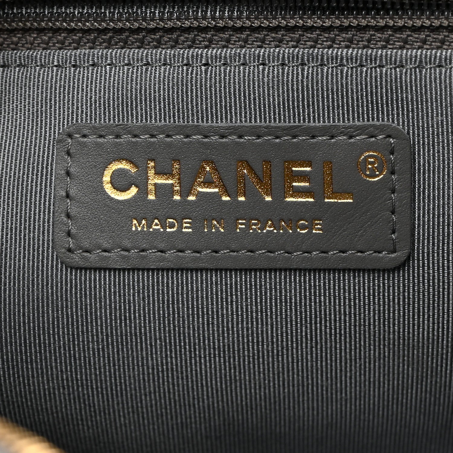 Chanel Iridescent Caviar Flat Quilted Small Coco Tassel Camera Case Grey 6 of 10