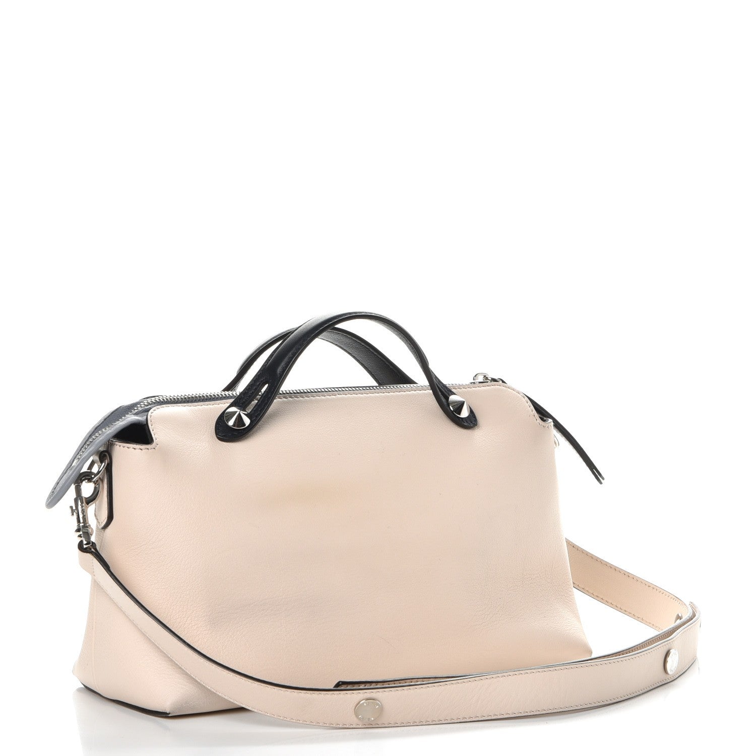 Fendi Vitello Dolce 4 Color Medium By The Way Boston Bag Camelia Peonia Multicolor 3 of 14