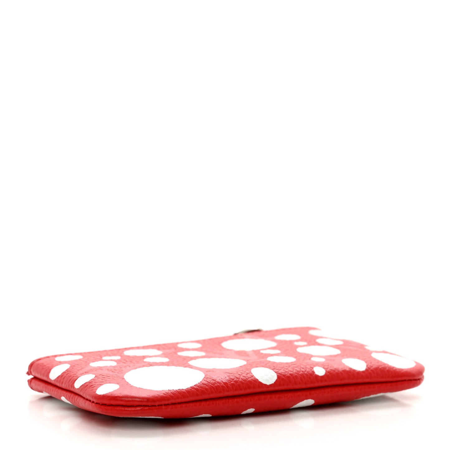 LV X YK Empreinte Infinity Dots Key Pouch Red White