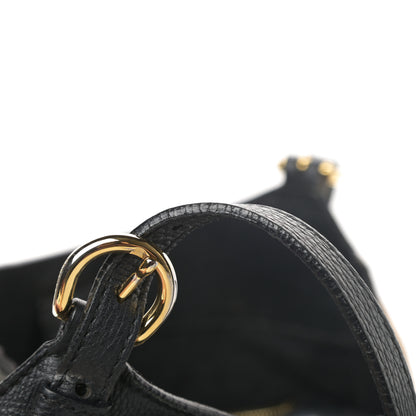 Burberry Grainy Calfskin House Check Small Canterbury Black 17 of 18