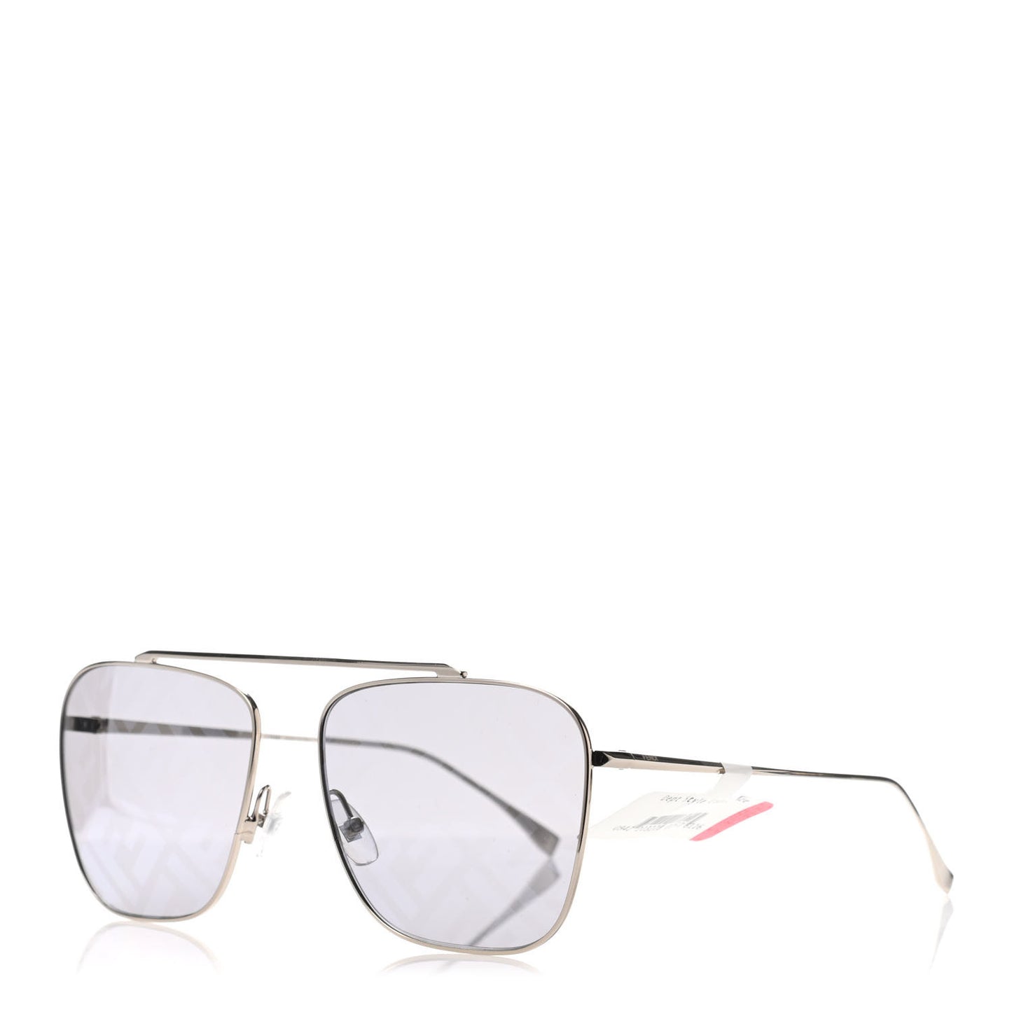 Metal Aviator Sunglasses FF0406/S Silver