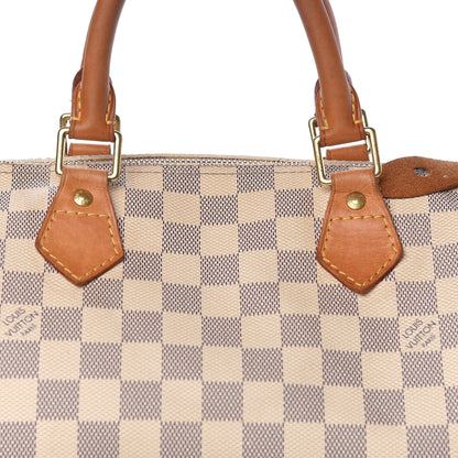 Louis Vuitton Damier Azur Speedy 30 11 of 15