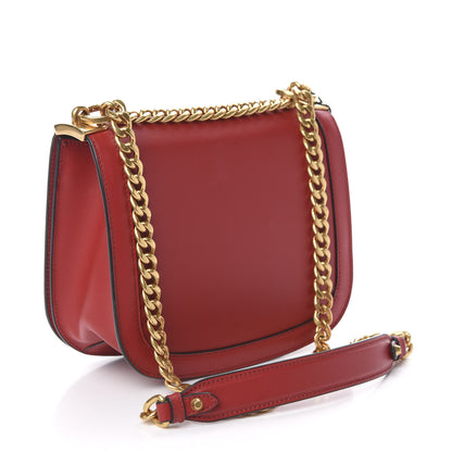Prada City Calfskin Pionniere Saddle Bag Fuoco 3 of 9