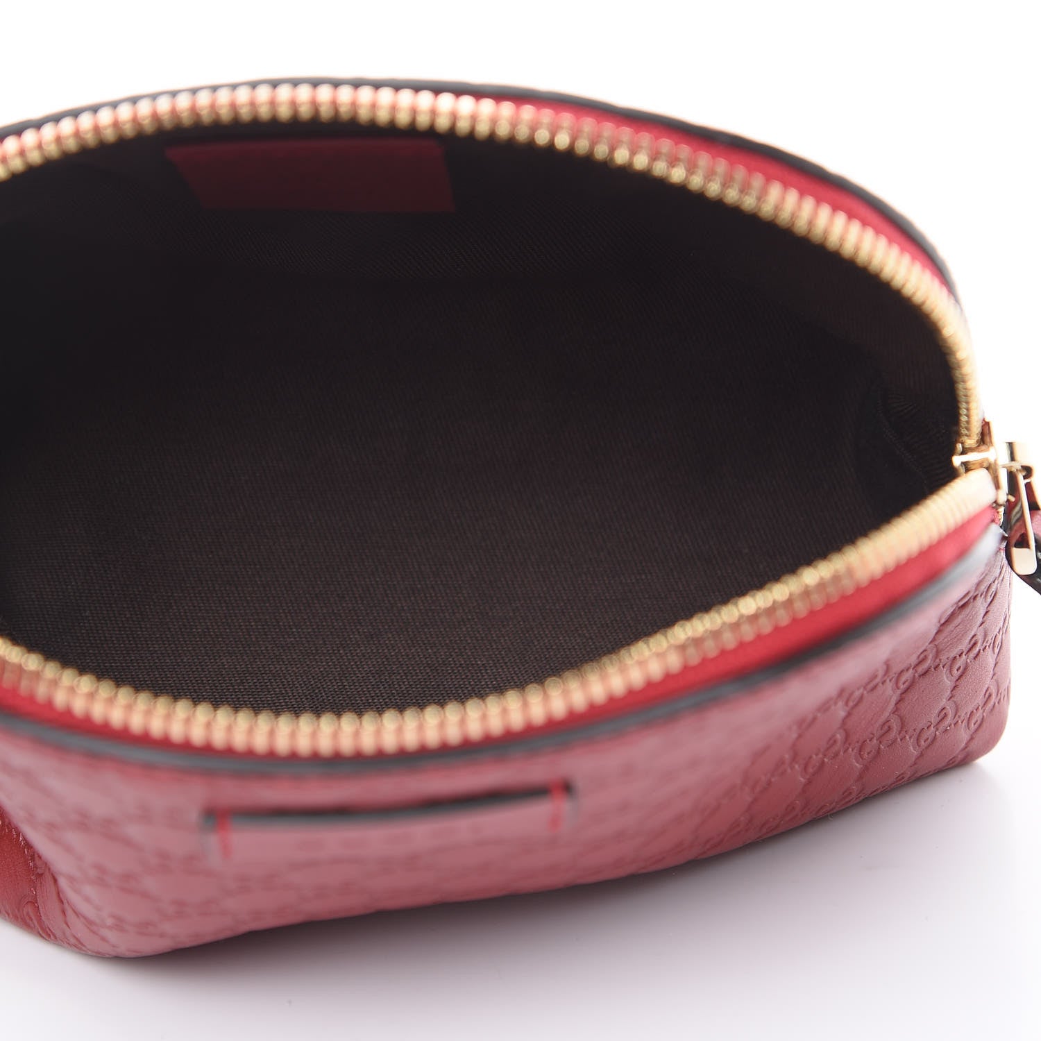 Gucci Microguccissima GG Cosmetic Case Red 5 of 11