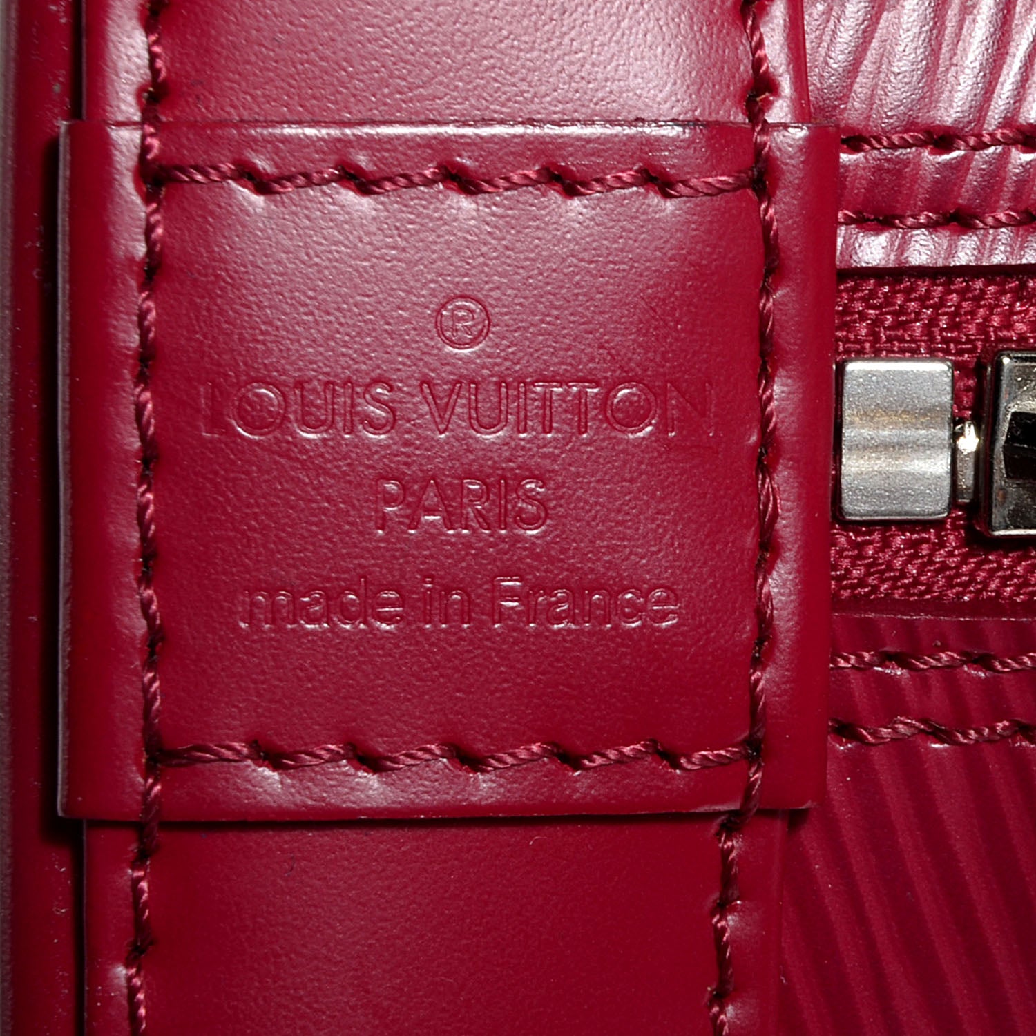 Louis Vuitton Epi Alma PM Fuchsia 9 of 9