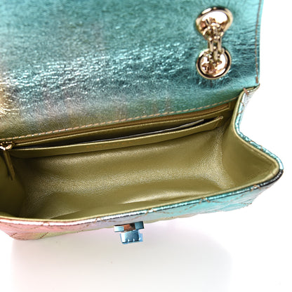 Chanel Metallic Goatskin Quilted Mini 2.55 Reissue Flap Multicolor 4 of 9