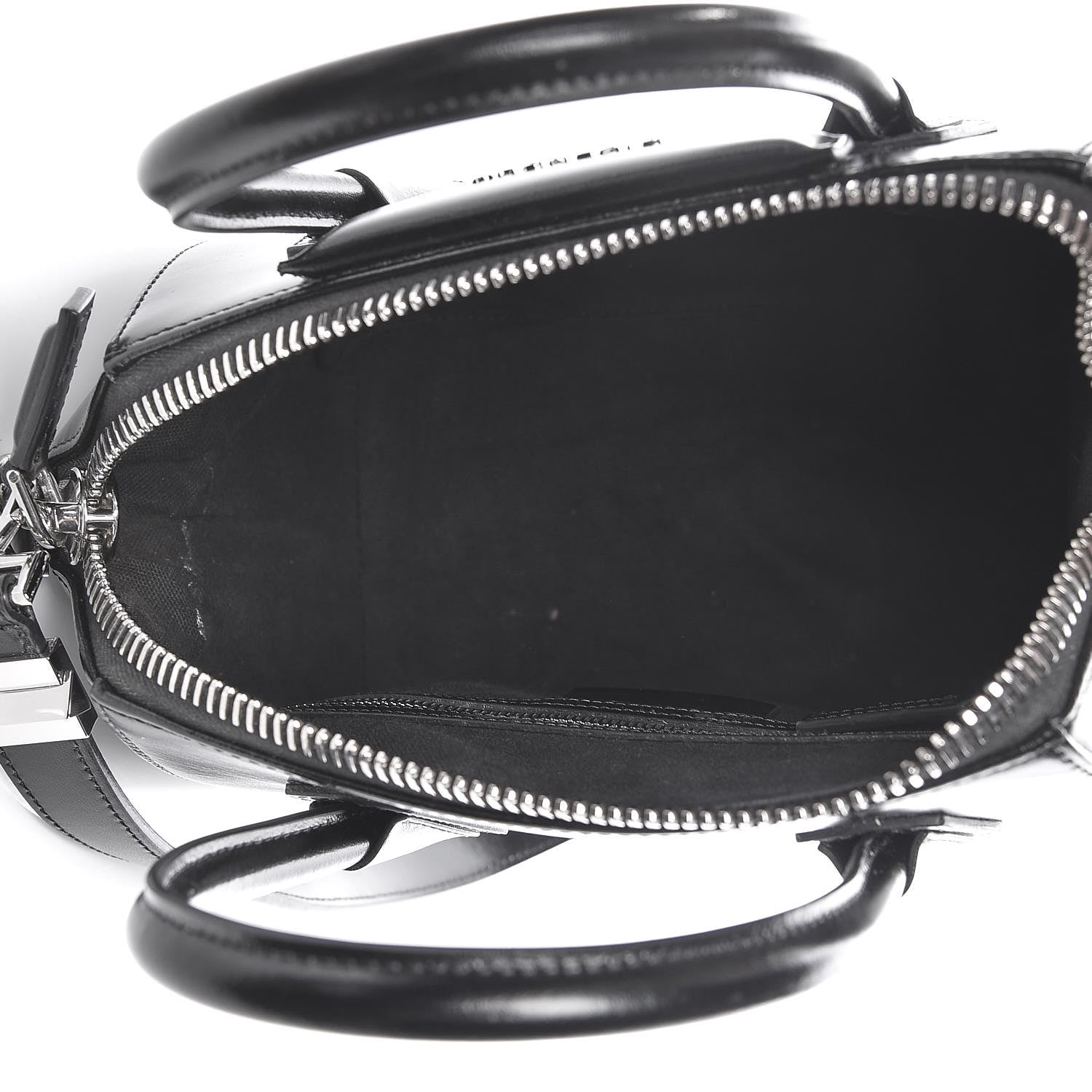 Givenchy Shiny Lord Calfskin Small Antigona Black 6 of 15