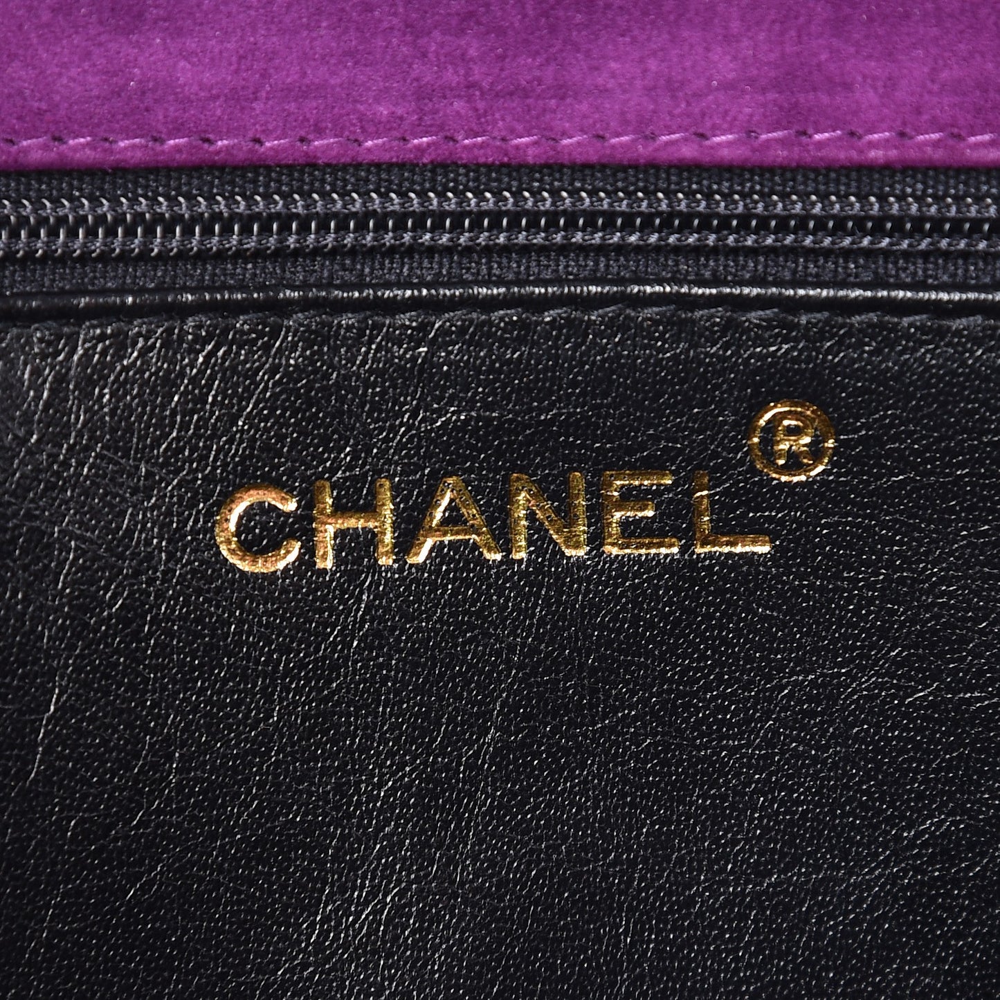 Suede Timeless Mini Flap Purple