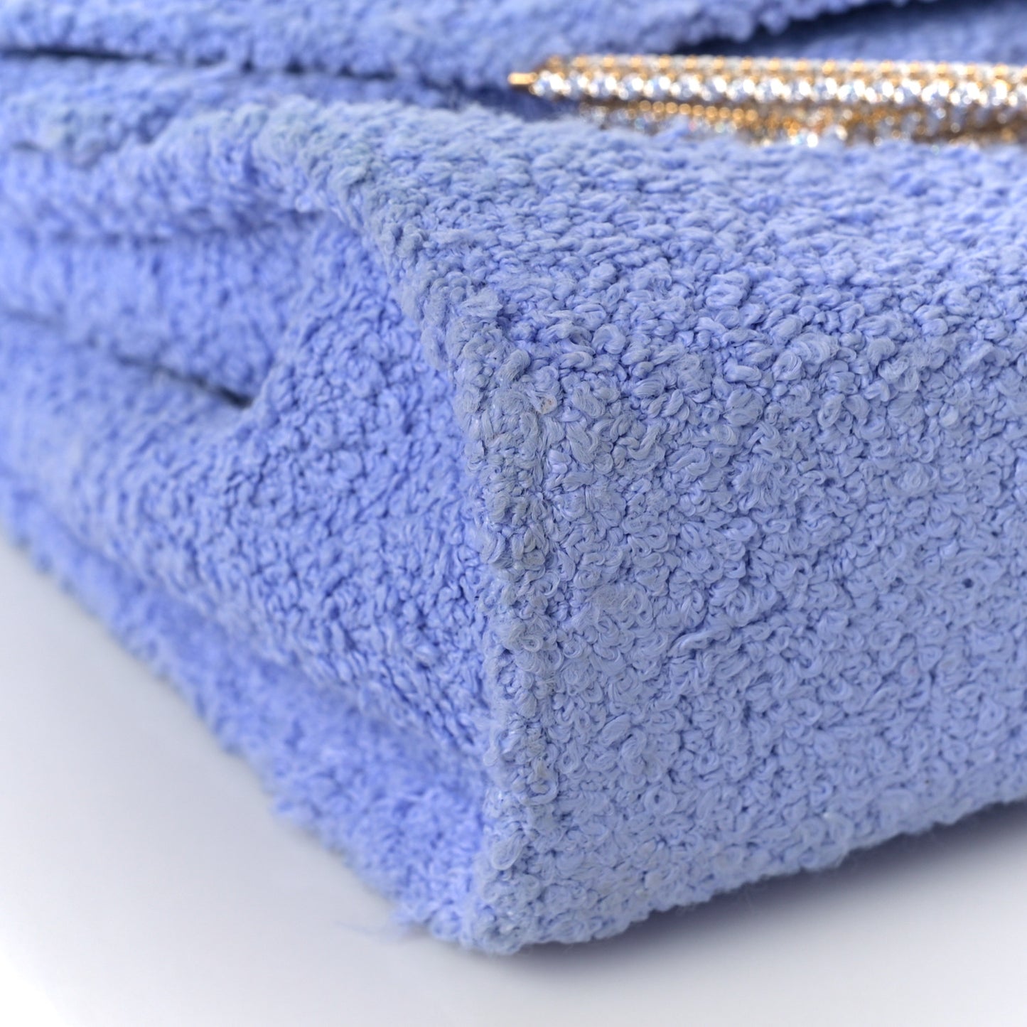 Boucle Clip Bag Periwinkle