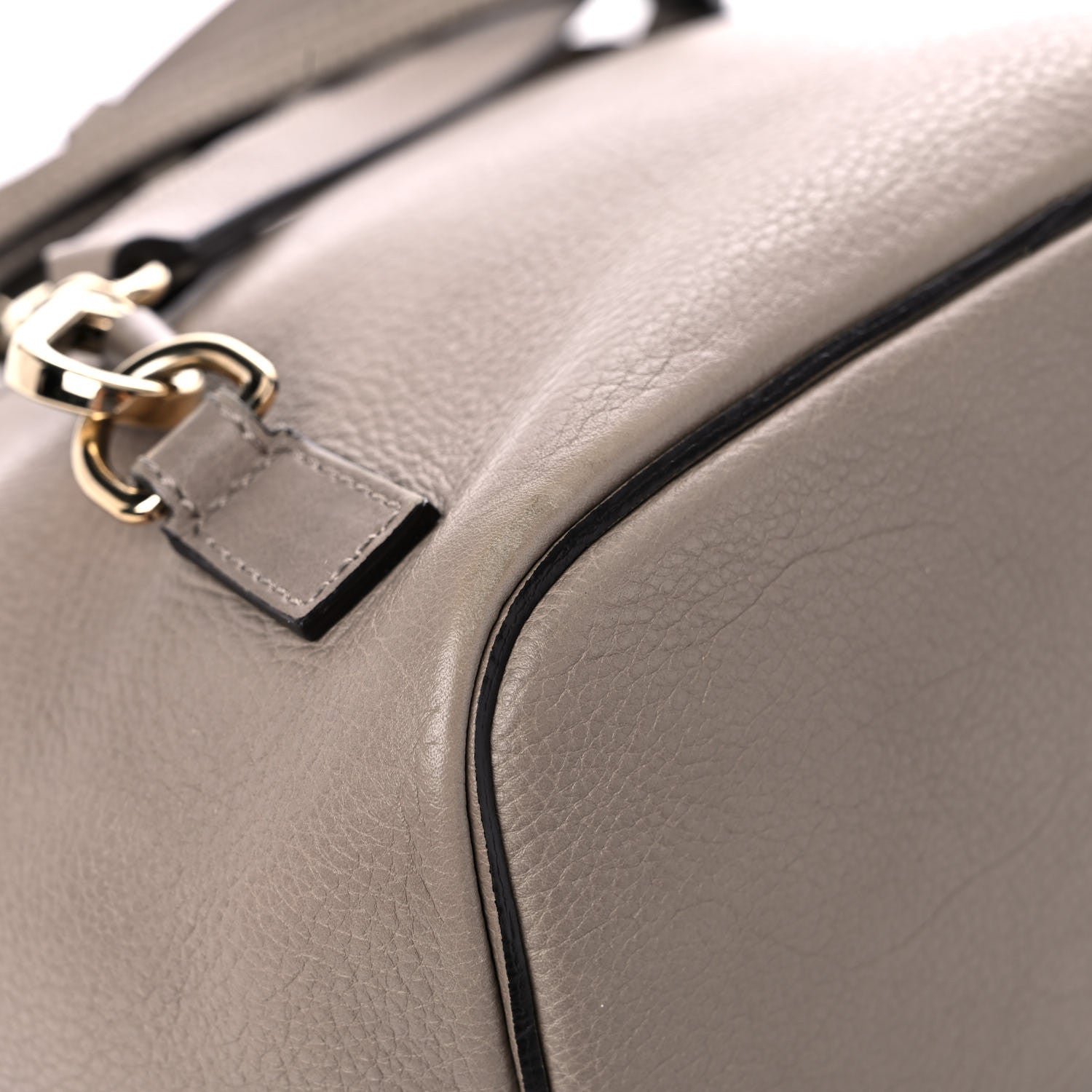 Chloe Suede Calfskin Small Faye Backpack Motty Grey 9 of 14