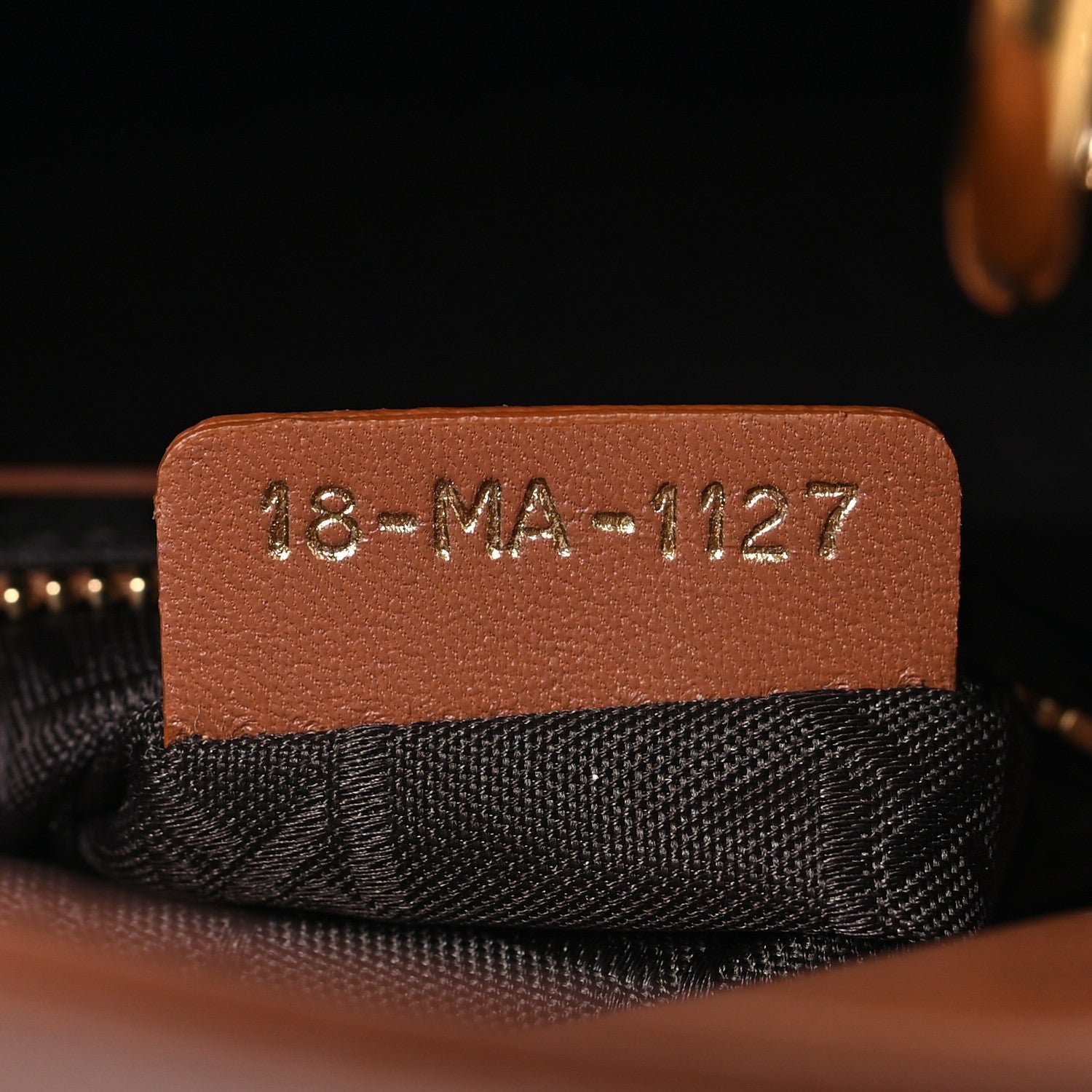 Christian Dior Lambskin Cannage Mini Lady Dior Tan 7 of 11