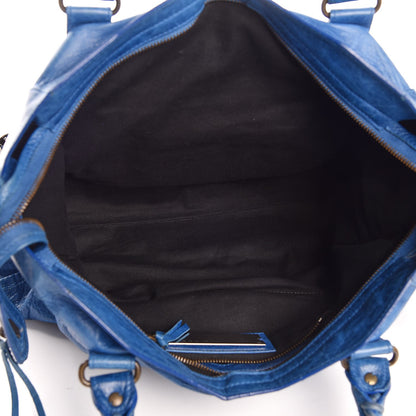 Balenciaga Agneau Classic Hardware City Blue 6 of 16