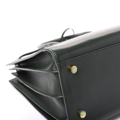 Saint Laurent Calfskin Small Sac De Jour Dark Green 7 of 10