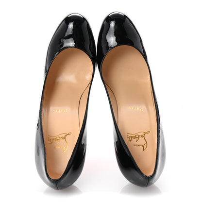 Christian Louboutin Patent New Simple 100 Pumps 39.5 Black 2 of 8
