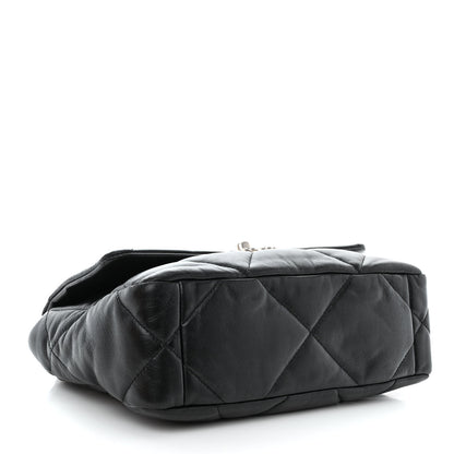 Chanel Lambskin Quilted Medium Chanel 19 Flap Black 4 of 10