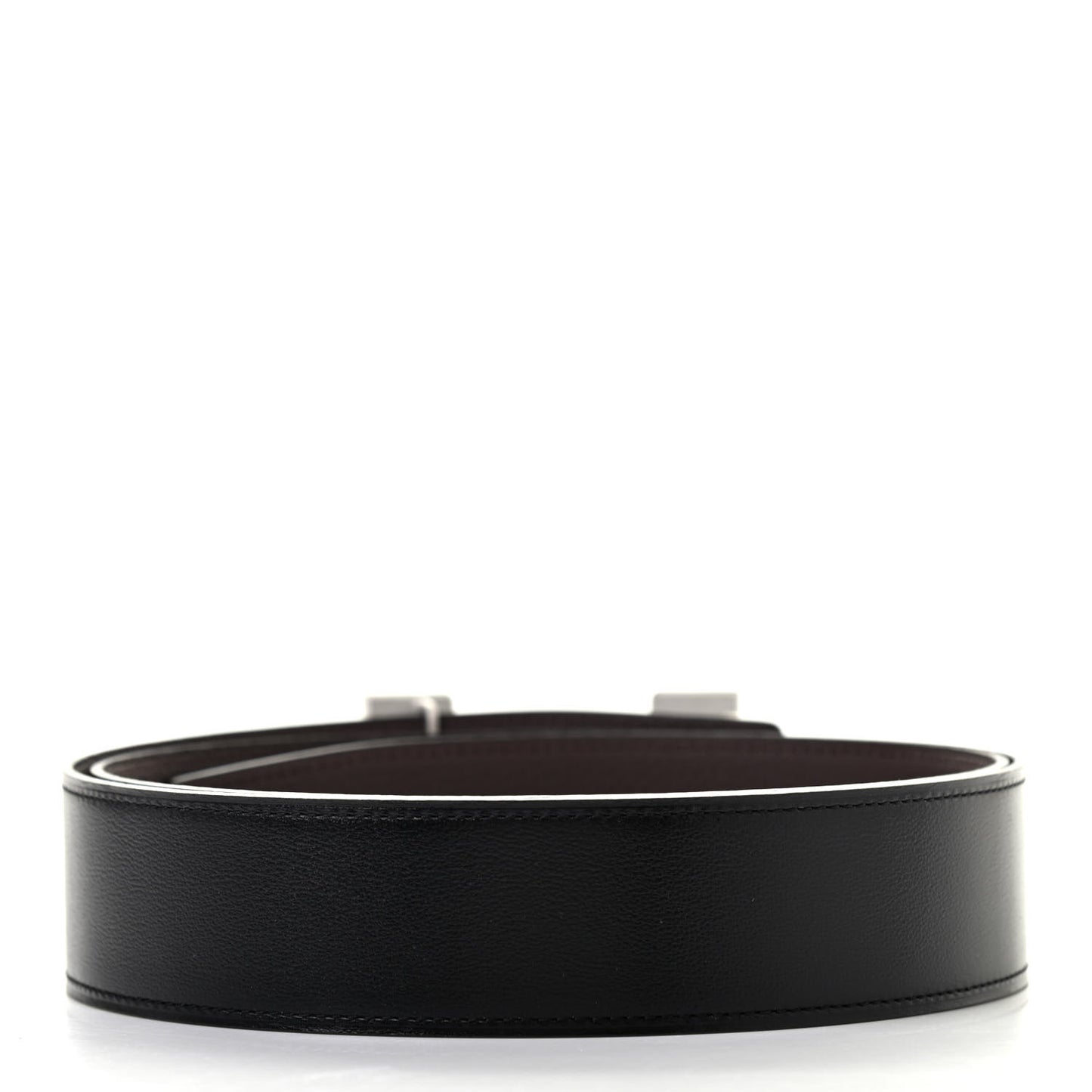 135 Togo 38mm Constance H Belt 95 Black Chocolate