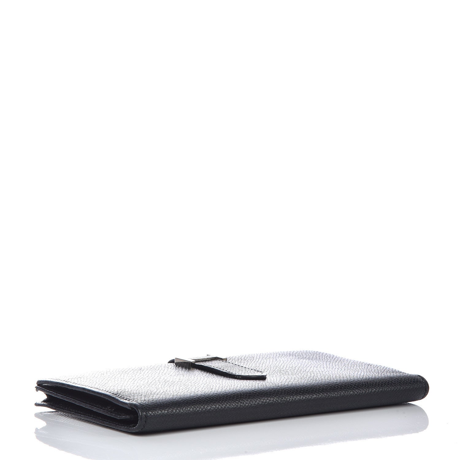 Hermes Epsom Bearn Gusset Wallet Black 4 of 13