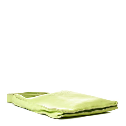Hermes Lambskin Clou De Selle Pouch Kiwi 3 of 10