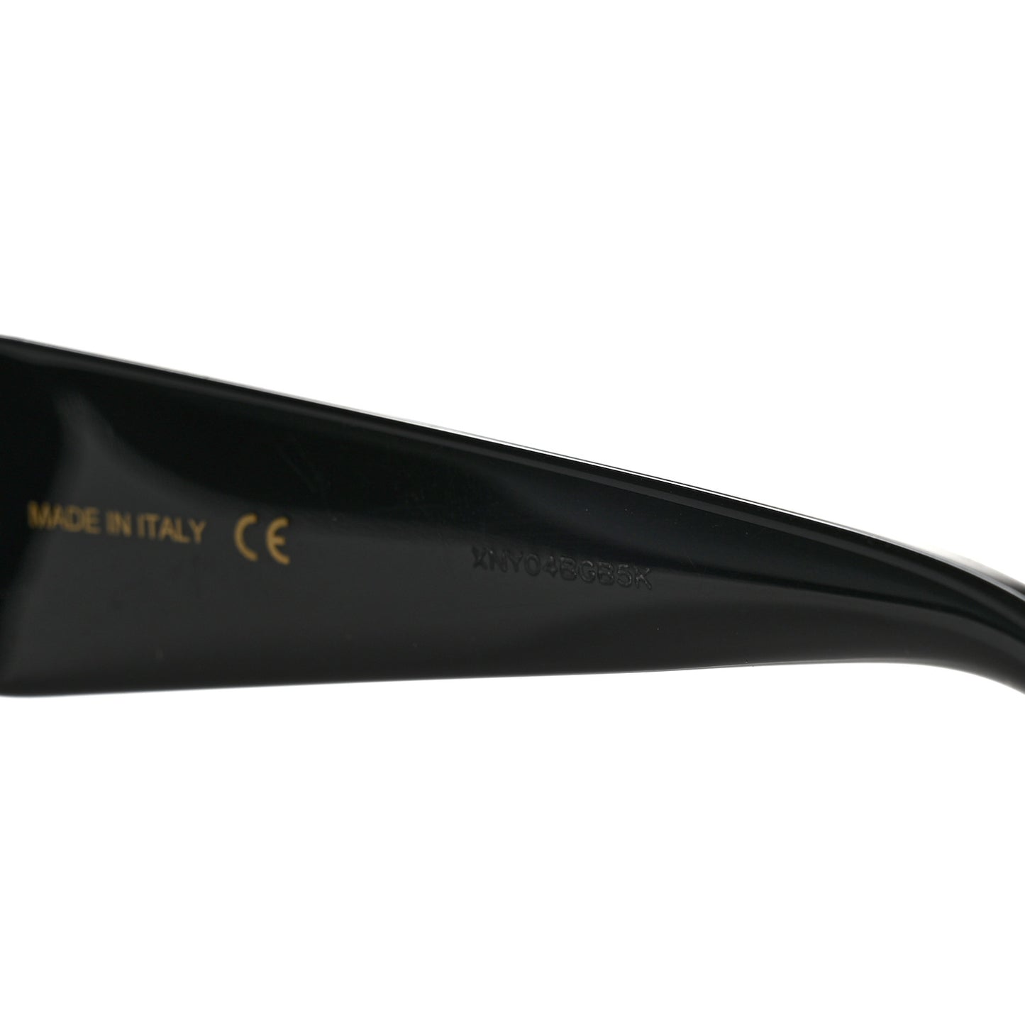 Acetate Round Frame Sunglasses GG0796S Black