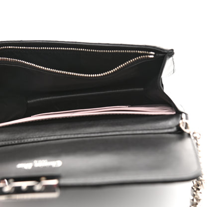 Christian Dior Lambskin Cannage Miss Dior Promenade Pouch Black 5 of 13
