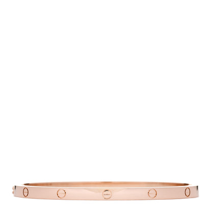 Cartier 18K Pink Gold Small LOVE Bracelet 16 2 of 8