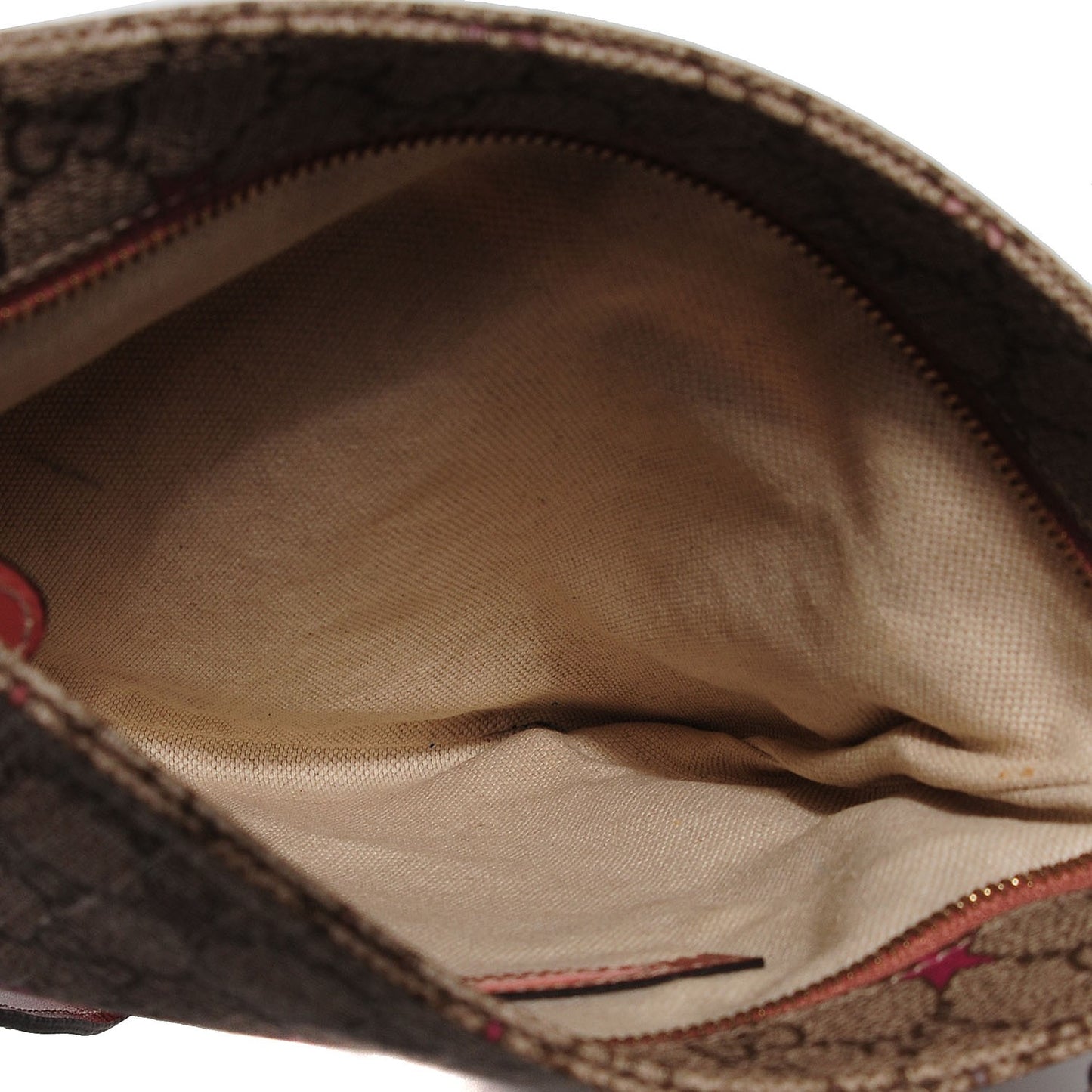 GG Supreme Stars Small Flat Messenger Bag Pink