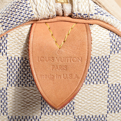 Louis Vuitton Damier Azur Speedy 25 7 of 7
