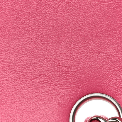 Chanel Lambskin Quilted Mini Rectangular Flap Pink 12 of 14