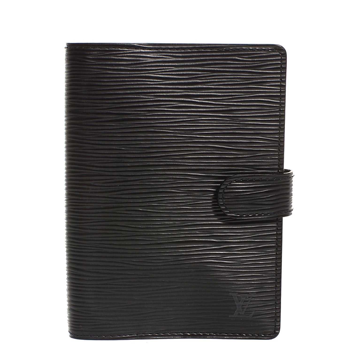 Louis Vuitton Epi Small Ring Agenda Cover Black 1 of 7
