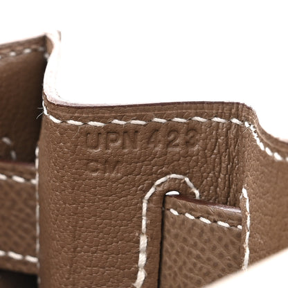 Hermes Epsom Kelly Sellier 28 Etoupe 7 of 11