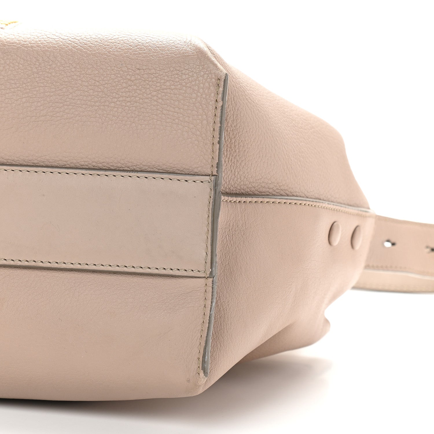 Chloe Grained Calfskin Small Cate Satchel Blush 7 of 10
