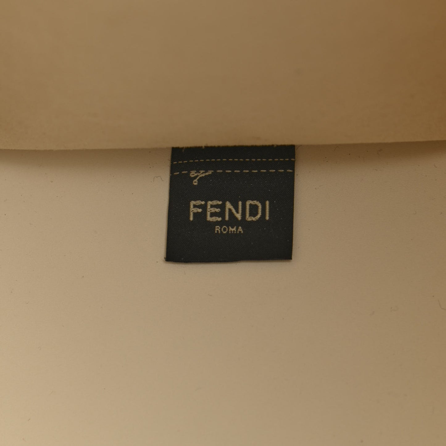 Vitello King Ceylon Plexiglass Woven Logo Debossed Medium Fendi Sunshine Shopper Tote White Ice