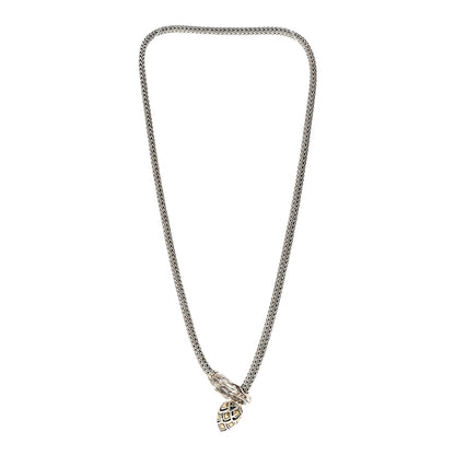 John Hardy Sterling Silver 18K Yellow Gold Legends Naga Dragon Lariat Necklace 3 of 4