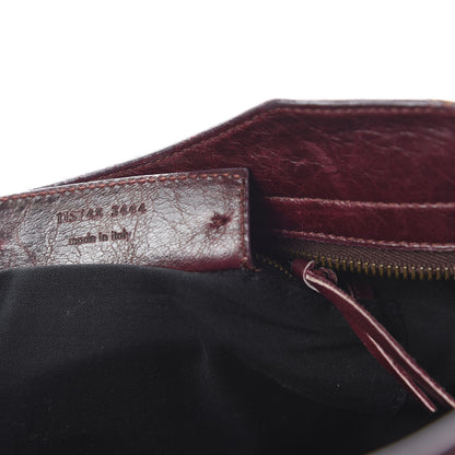 Balenciaga Agneau Classic Hardware City Bordeaux 10 of 11