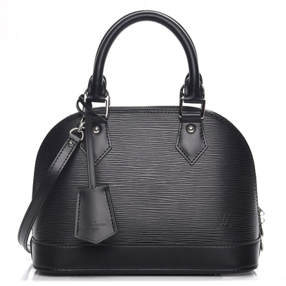 Louis Vuitton Epi Alma BB Black 1 of 8