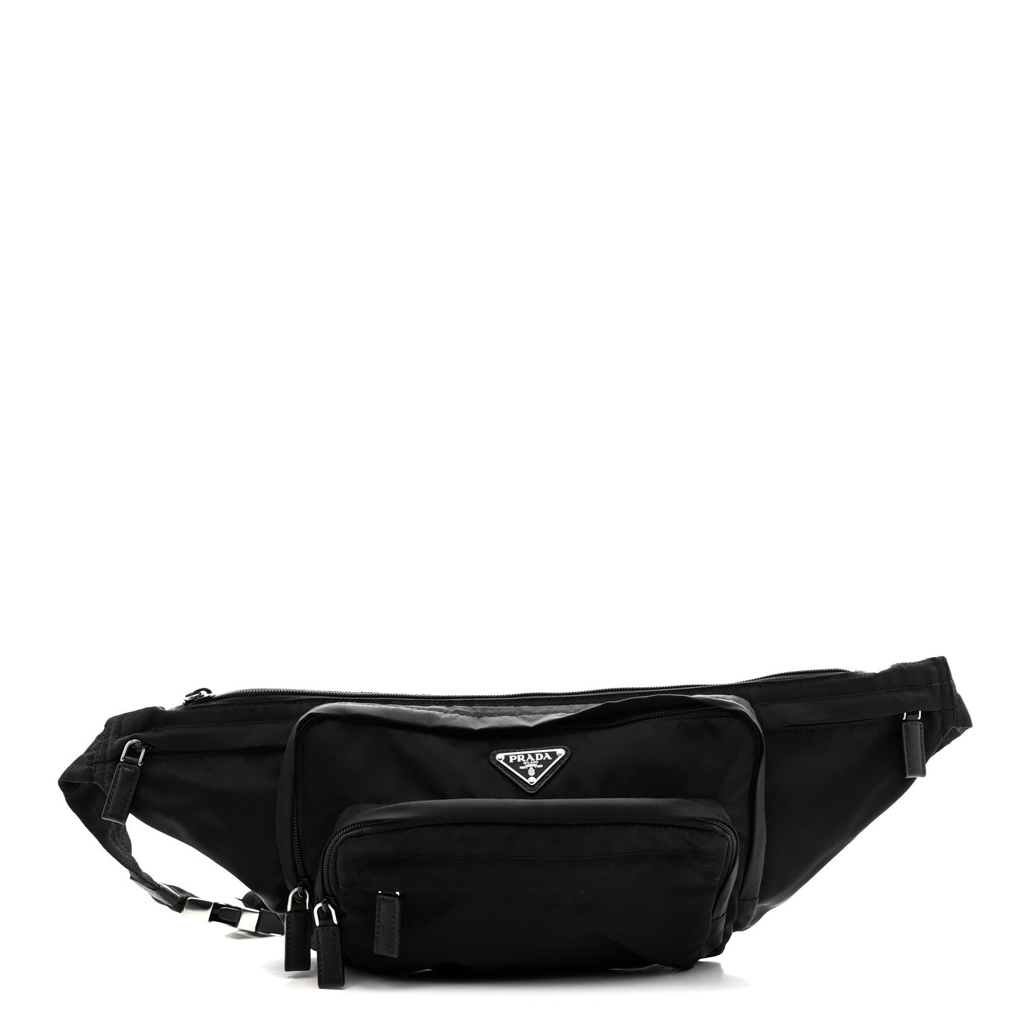 Re-Nylon Tessuto Marsupio Belt Bag Black