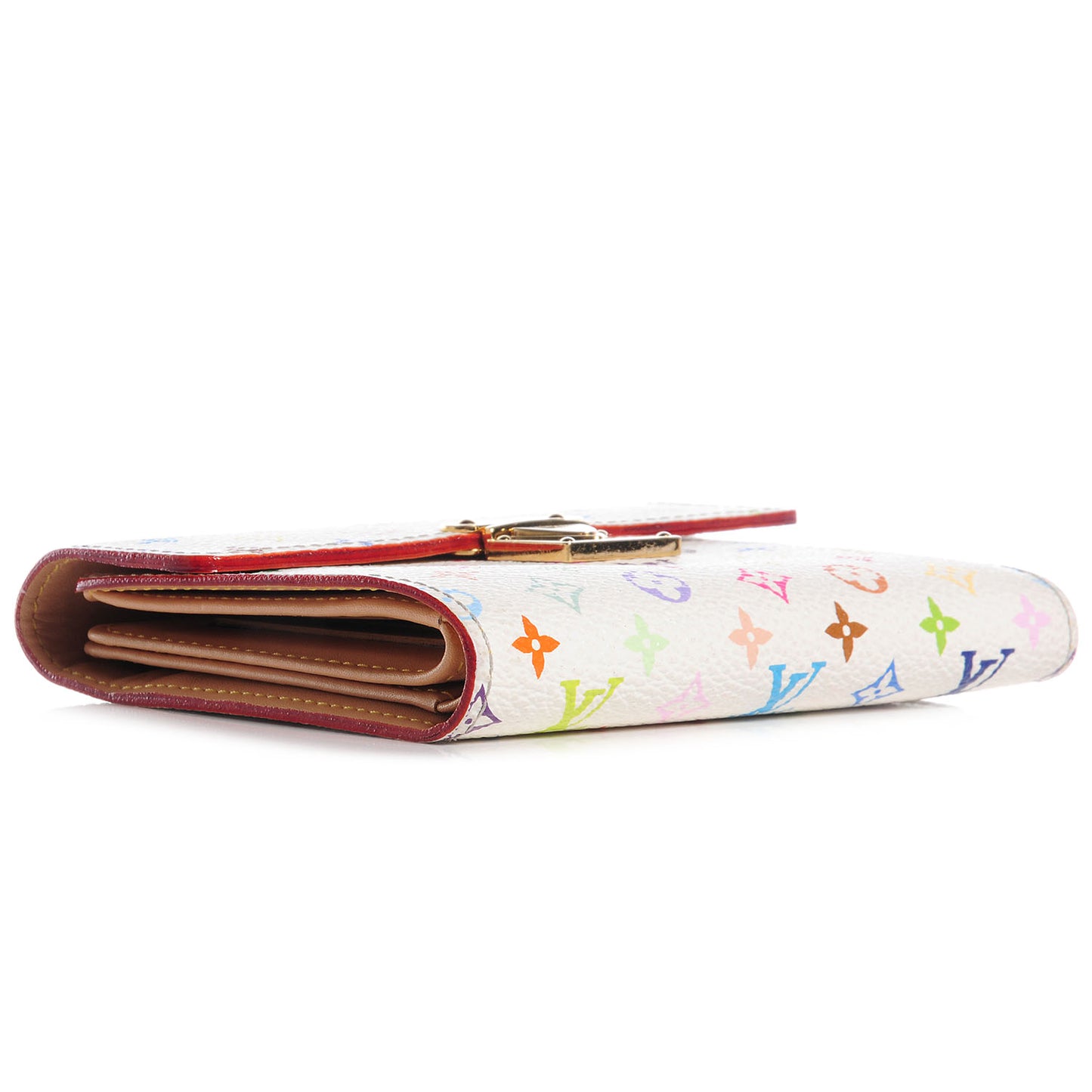 Monogram Multicolor Koala Wallet White