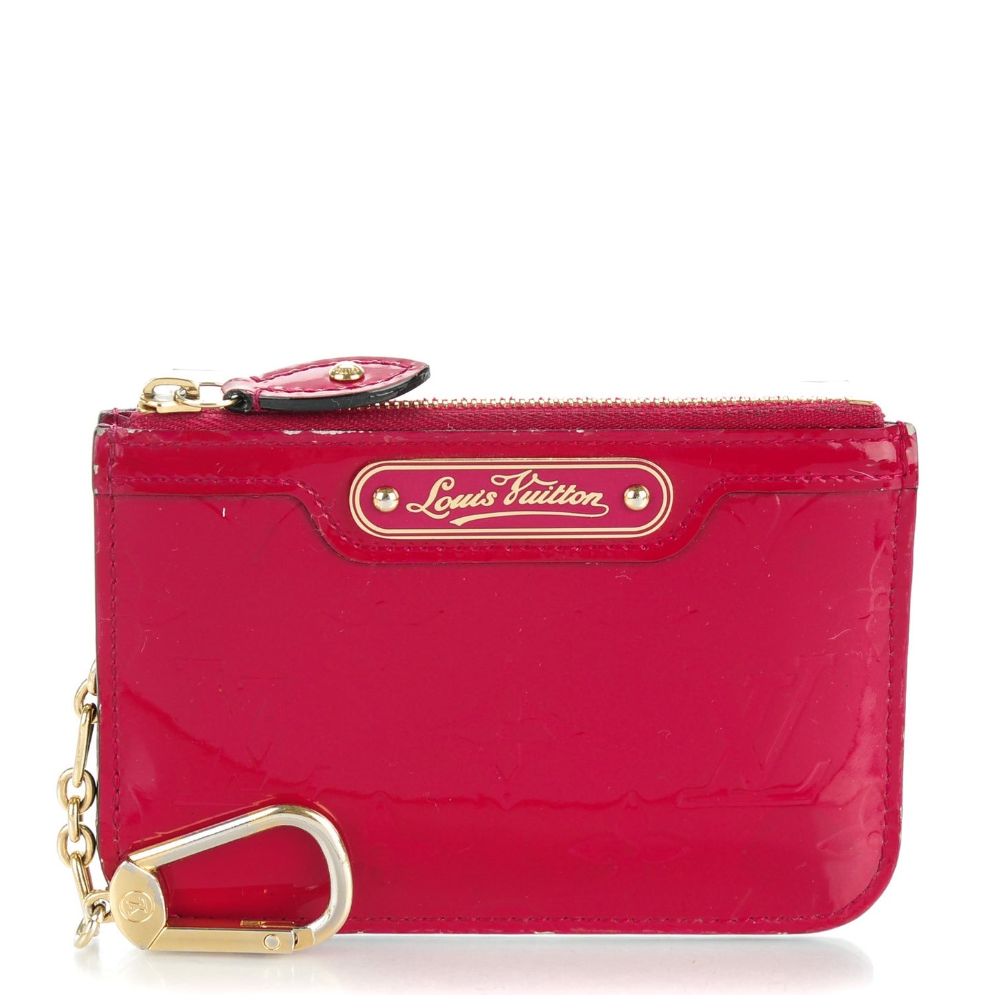 Vernis Key Pouch Rose Indien